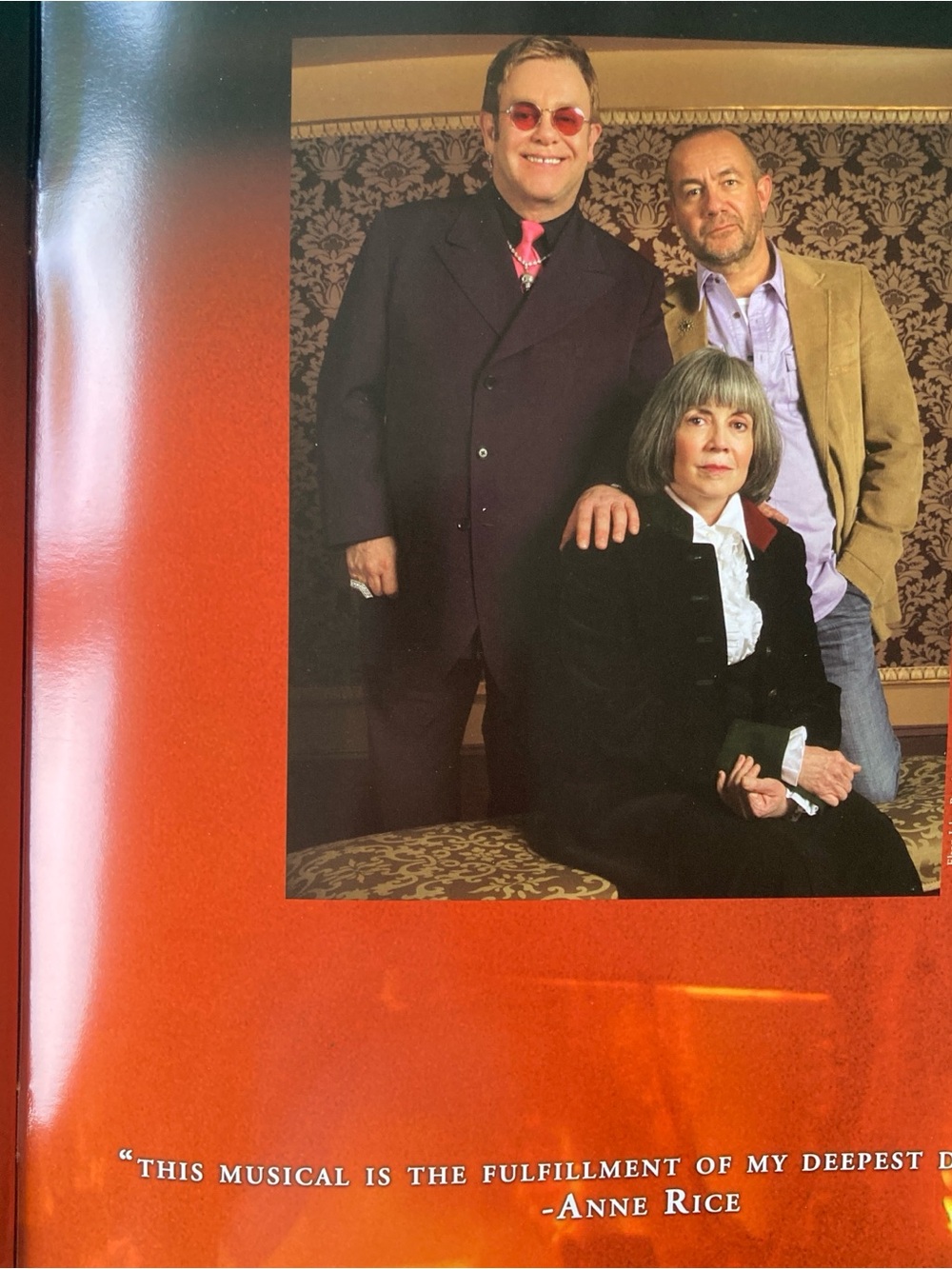 LESTAT Large Souvenir Program Music By Elton John - HUGH PANARO CAROLEE CARMELLO - Picture 7 of 7